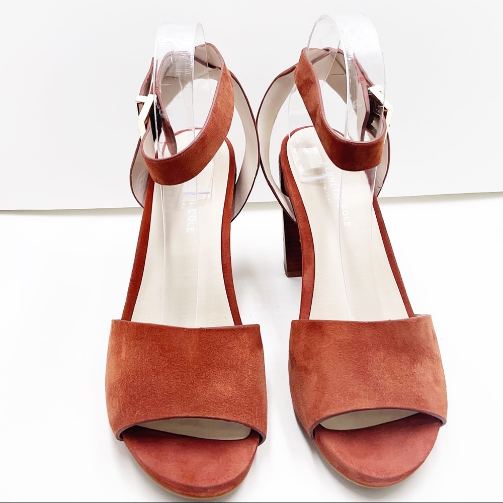 🆕{Kenneth Cole NY} Toren Rust Leather/Suede Sandal